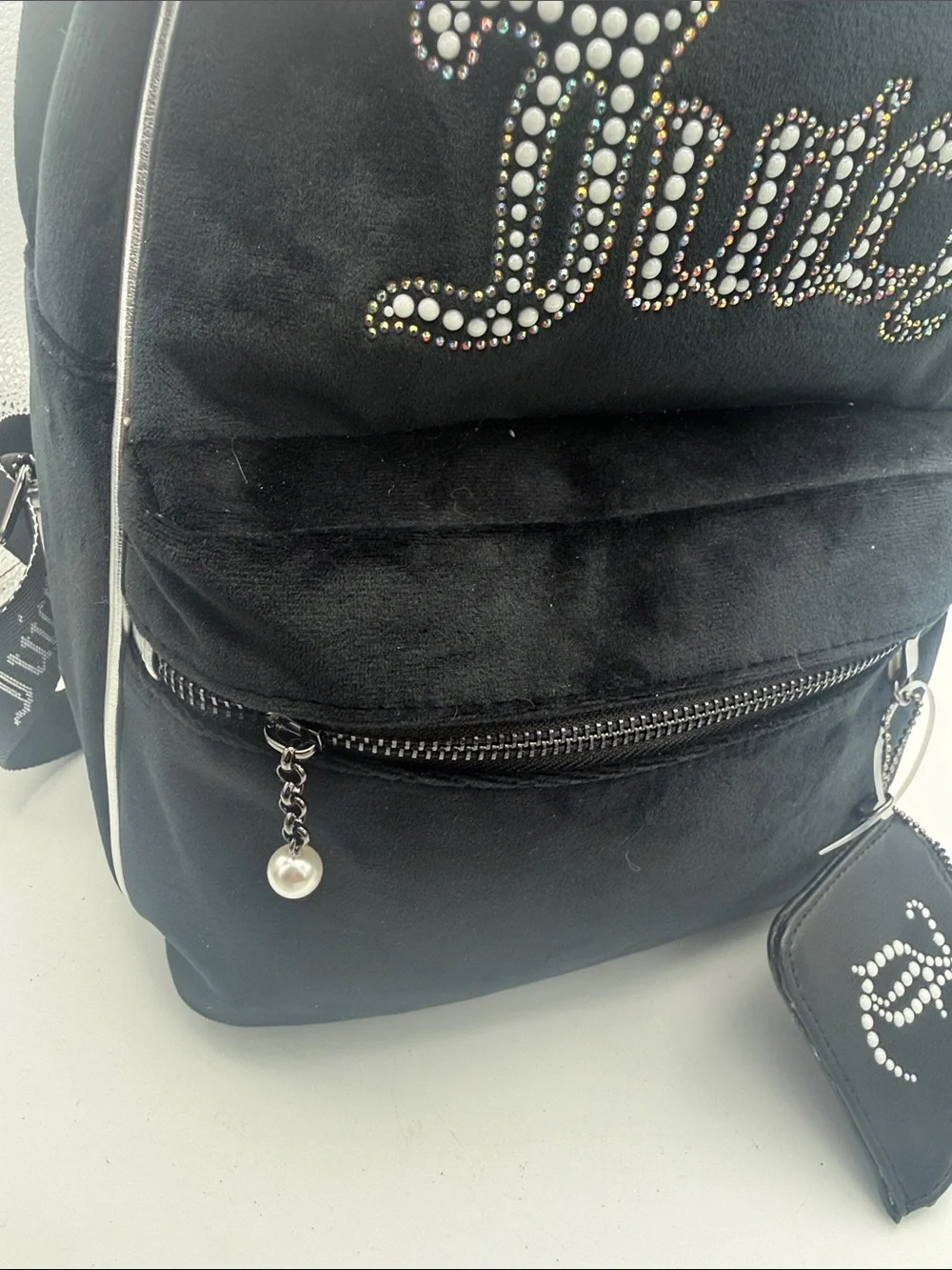 black velour Juicy Couture 